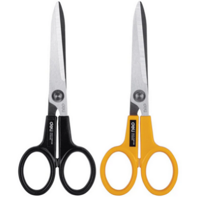 Picture of Deli E6014 Scissors 8 inch 202 mm,Black or Yellow