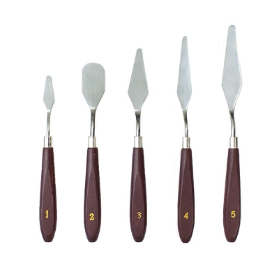 Picture of Painting Spatula Set 5 pcs Palette Set for Mixing Paints