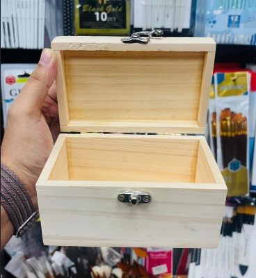 Picture of Papertree Wooden Jewelry Box.wooden Multipurpose storage box