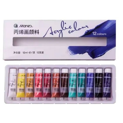 Picture of Marie's Professional Acrylic Colour Set 12ml - 12 Colours