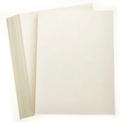 Picture of Off-white Cardtige Paper 50 sheets | Sketch,pencil&pen drawing,fountain pen friendly | Pack of 50 sheets