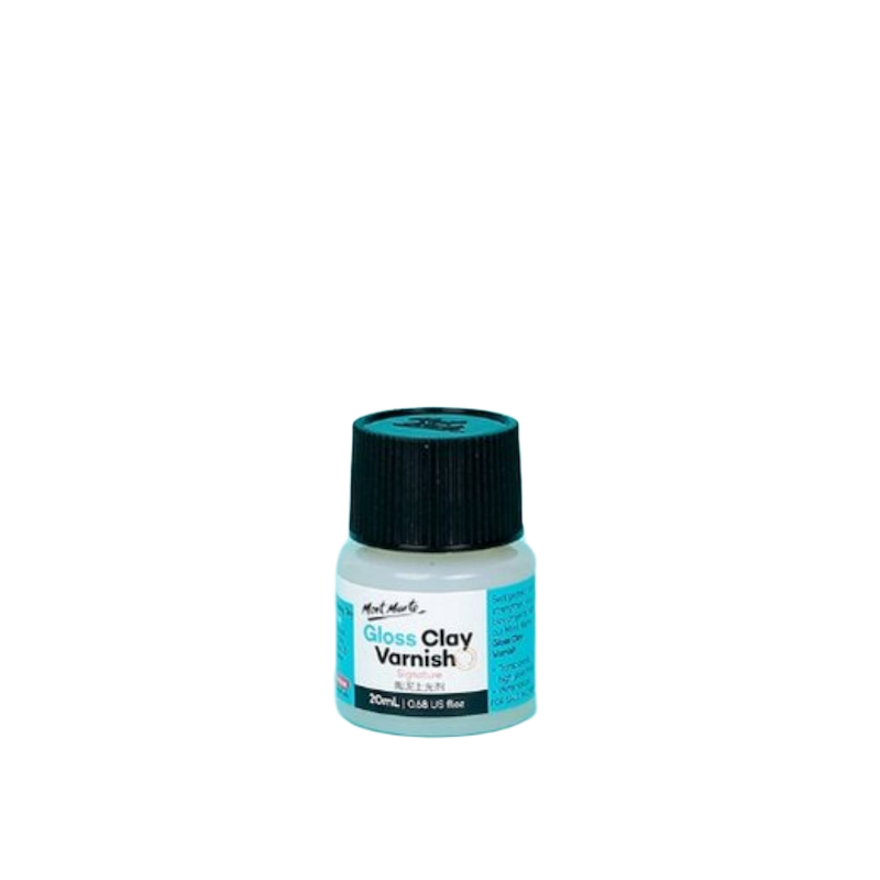 Picture of Mont Marte Gloss Clay Varnish 20ml and 60ml