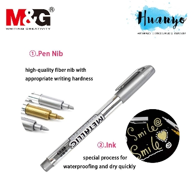Picture of Metalic Color Craft Pen SILVER