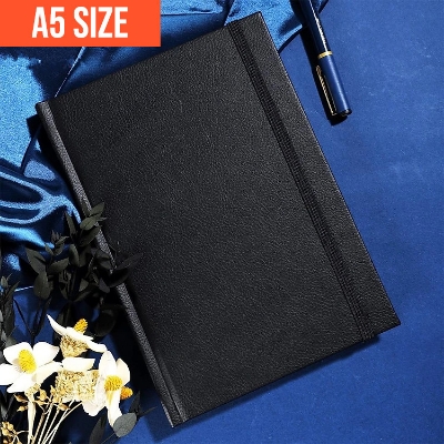 Picture of Papertree Premium Leather cover sketch book With Elastic Band A4 ,A5, 5X5 Inch Size