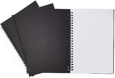 Picture of Executive Series Black Spiral Compress Notebook