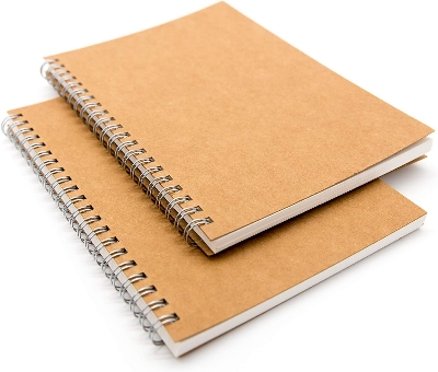 Picture of Executive Series Black Spiral Compress Notebook