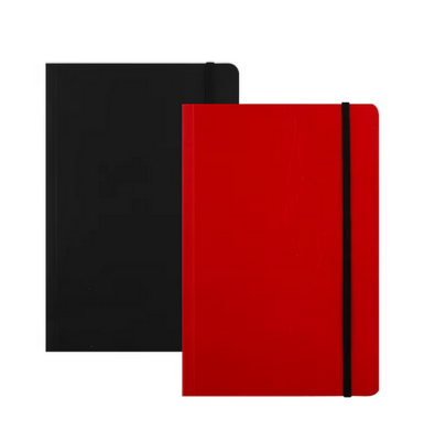 Picture of Daily Journal sketch Book Black Notebook with Elastic Band