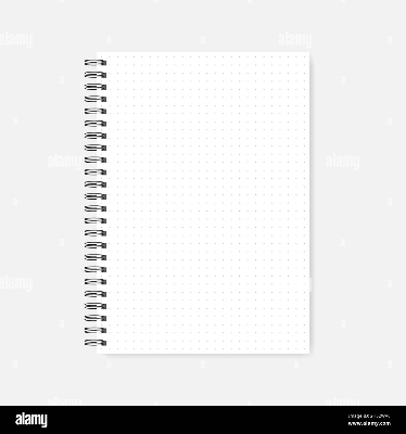 Picture of Papertree Spiral Sketch Notebook Black Cover White Blank Paper Wirebound