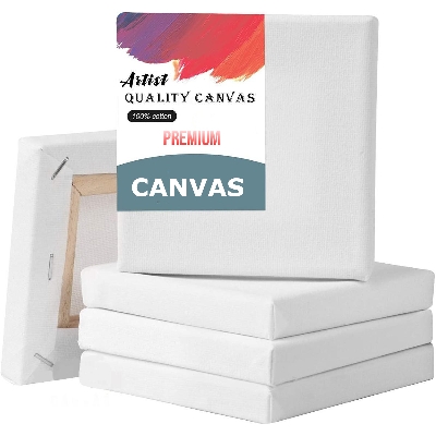 Picture of Premium White Canvas 6x6 iNCH Combo Pack