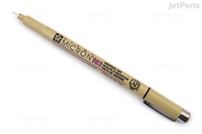 Picture of Sakura Pigma Micron Pen Needle drawing Pen (Single Pcs)