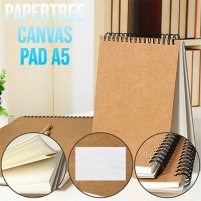 Picture of PAPERTREE Premium Quality Canvas Pad for Acrylic Water and Oil color A5 SIZE & A4 SIZE