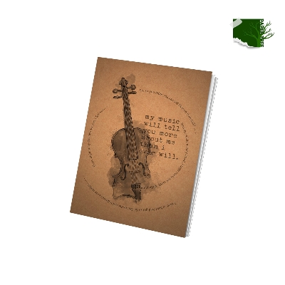 Picture of PaperTree Vintage Notebook Sketchbook Drawing Sketchpad Perfect For ● Graphite Pencils ● Colour Pencils ● Pastel Pencils ● Charcoal Pencils ● Soft Pastels ● Oil Pastels ● Metallic Fineliners