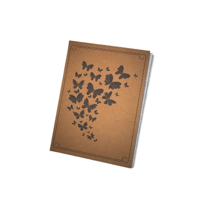 Picture of PaperTree Vintage Notebook Sketchbook Drawing Sketchpad Perfect For ● Graphite Pencils ● Colour Pencils ● Pastel Pencils ● Charcoal Pencils ● Soft Pastels ● Oil Pastels ● Metallic Fineliners