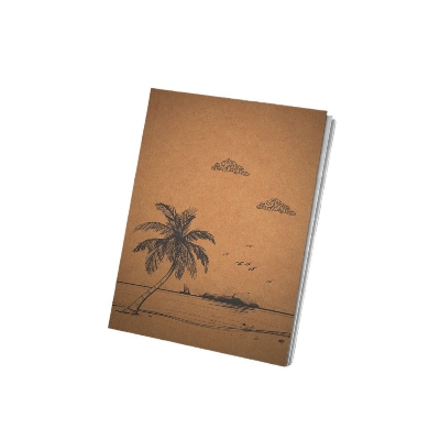 Picture of PaperTree Vintage Notebook Sketchbook Drawing Sketchpad Perfect For ● Graphite Pencils ● Colour Pencils ● Pastel Pencils ● Charcoal Pencils ● Soft Pastels ● Oil Pastels ● Metallic Fineliners