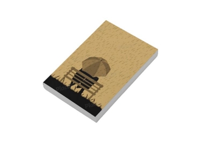 Picture of PaperTree Vintage Notebook Sketchbook Drawing Sketchpad Perfect For ● Graphite Pencils ● Colour Pencils ● Pastel Pencils ● Charcoal Pencils ● Soft Pastels ● Oil Pastels ● Metallic Fineliners