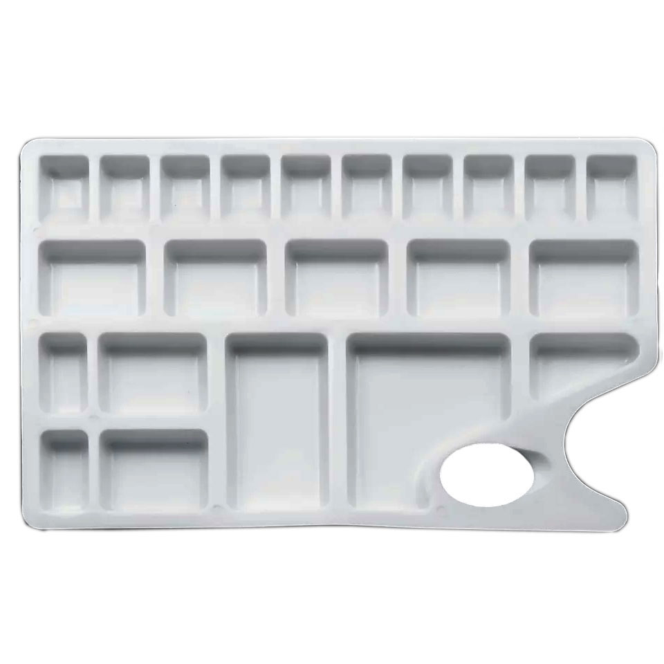 Picture of Premium Quality Artist Color mixing plate