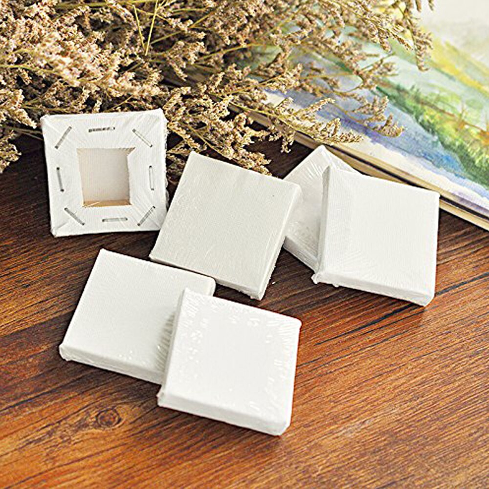 Picture of White Premium Canvas 4x4 inch - 5 Pcs
