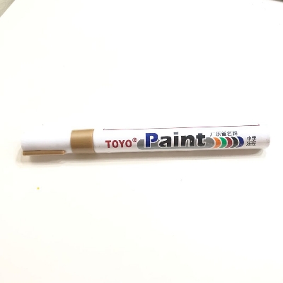 Picture of Toyo Paint Marker Permanent Paint Markers Oil Based Paint Pens, Medium Tip, Waterproof Paint Marker set for Rocks, Wood, Metal, Plastic, Glass, Mugs, DIY Craft, Touch Up Paint Pen