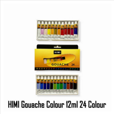 Picture of HIMI MiYA Gouache Paint Tubes Set 12ml Tube (12ps, 18ps, 24ps, 36ps)