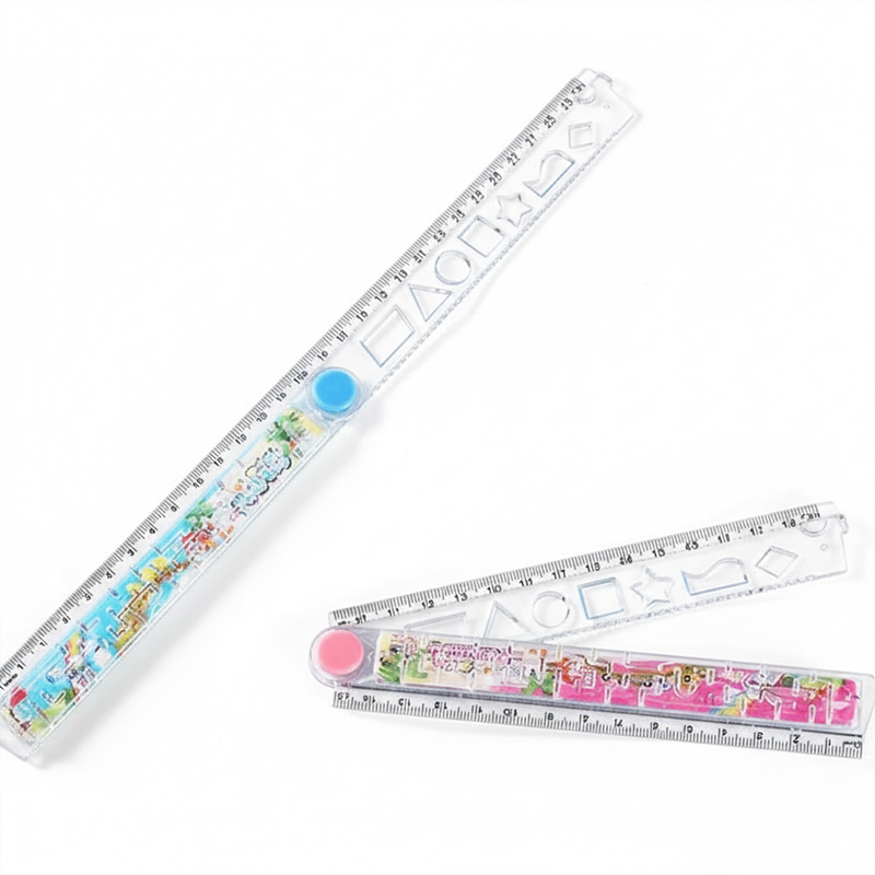 Picture of Folding Games Scale Ruler with Multiple Design Shaped(1pc)