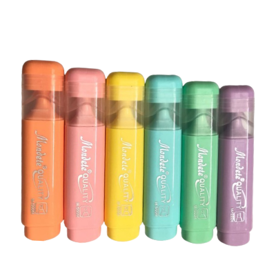 Picture of Mondate Pastel Colour Hilighter Marker 6 pcs Set