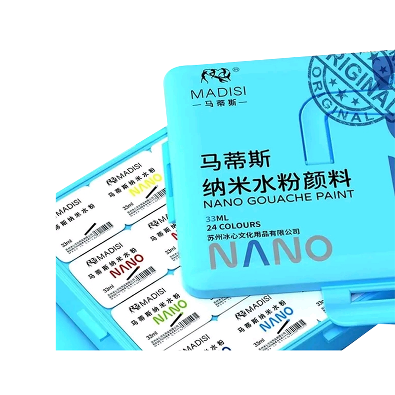 Picture of Madisi Nano Gouache set of 24 colors x 33ml