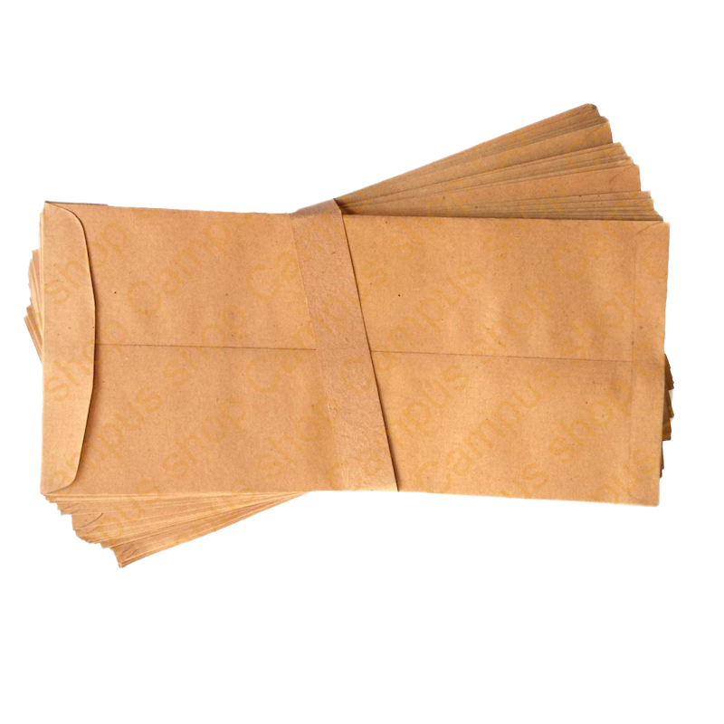Picture of Paper Envelope (Khaki Kham) - 50 Pcs