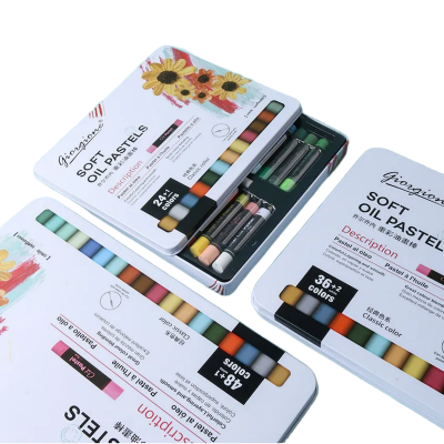 Picture of Giorgione Heavy Color Oil Pastel Super Soft Iron Box Set 24