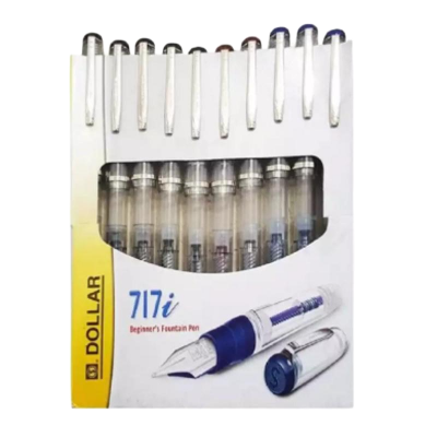 Picture of Fountain pen Dollar FP 717I Transparent box of 10