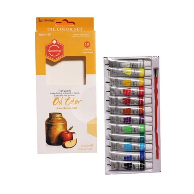 Picture of Keep Smiling Oil Colour Art No.71120 (12 shades 12ml)
