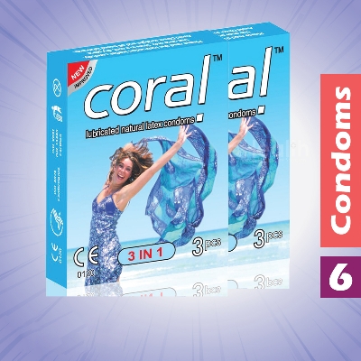 Picture of Coral 3 in 1, 2's Combo Pack, 6 Pcs