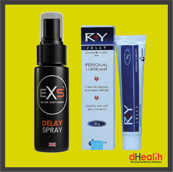 Picture of Ry Jelly 30gm with Exs Extra Time /Exs Delay Spray 50ml Combo Pack(UK