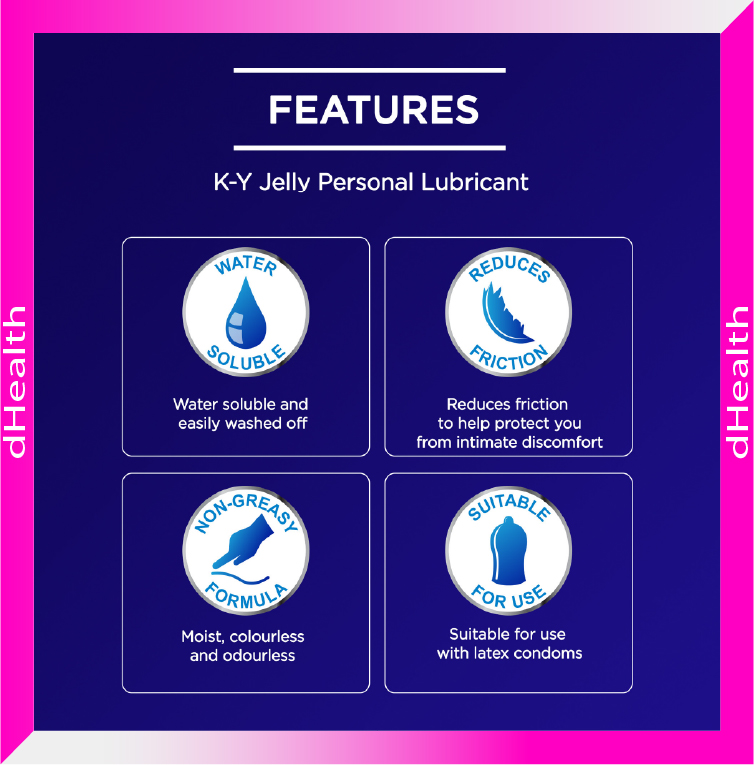 Picture of Durex Ky Jelly Personal Lubricant 50g 2's Combo Pack (Made in Thailand)
