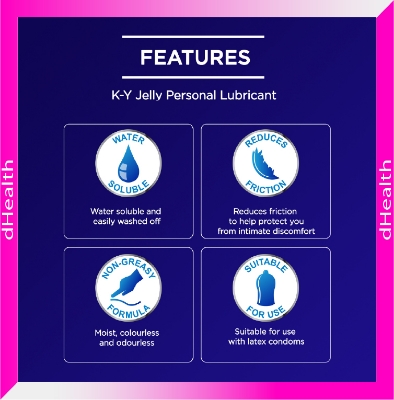 Picture of Durex Ky Jelly Personal Lubricant 50g 2's Combo Pack (Made in Thailand)