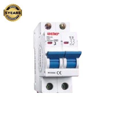 Picture of Circuit Breaker Wener MCB-Double Pole 25A
