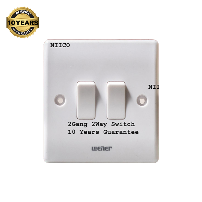Picture of Winer Switch 2Gang 2Way Switch-10 Years Warranty