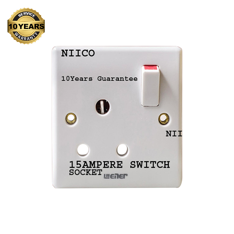 Picture of Wener 15 Ampere Switch-Socket-10 Years Warranty