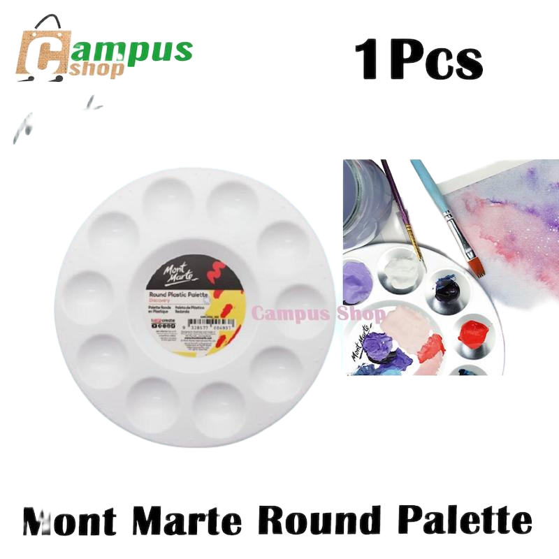 Picture of Mont Marte Round Palette - ( 1Pcs ) .