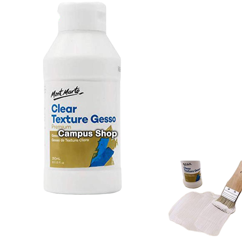Picture of Mont Marte Premium Clear Texture Gesso Acrylic Medium 8.45oz (250ml)