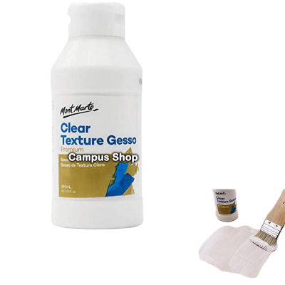 Picture of Mont Marte Premium Clear Texture Gesso Acrylic Medium 8.45oz (250ml)