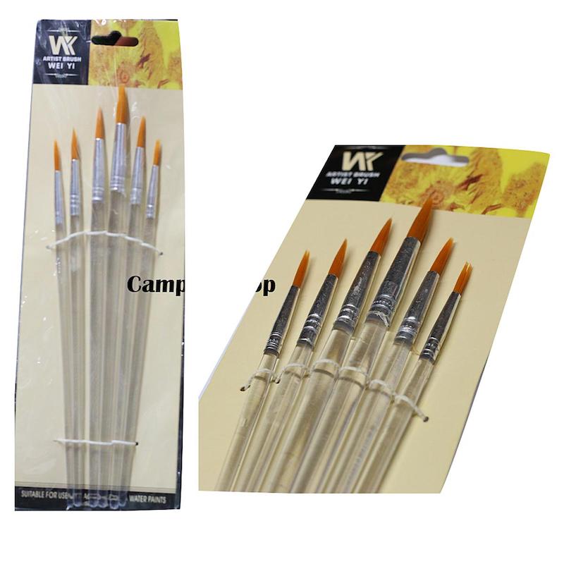 Picture of Round  ARTIST BRUSH, SET OF  6 Pcs .