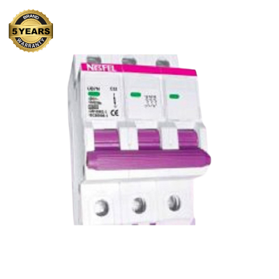 Picture of Circuit Breaker NESFEL MCB-Triple Pole 06A