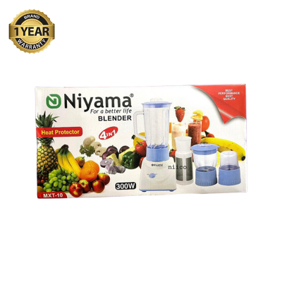 Picture of MXT-10-300 Watt Heat Protector  HIGH SPEED ENERGY EFFICIENT  MOTOR 4 IN 1 ELECTRIC Heavy Duty Mixer Blender : (1 Year Warranty)