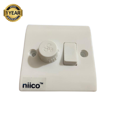 Picture of NIICO Heavy Duty Fan Regulator With Switch Wall Switch Model-054( 1 Year Warranty)