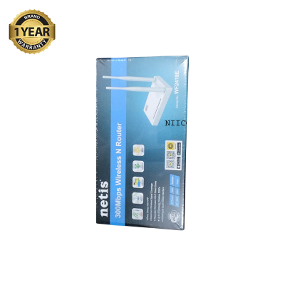 Picture of Netis 300MBPS WIRELESS N ROUTER 2 ANTENNA WITH 5DBI FIXED MODEL- WF2419E -1 YEAR WARRTY