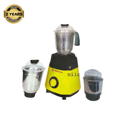 Picture of Mahendraa 1000 WATTS POWERFUL MOTOR  3 IN 1 ELECTRIC Heavy Duty Mixer Blender/Glinder  3 Stainless Steel Jar 100 Percent Cooper Blender: (2 Year Warranty)