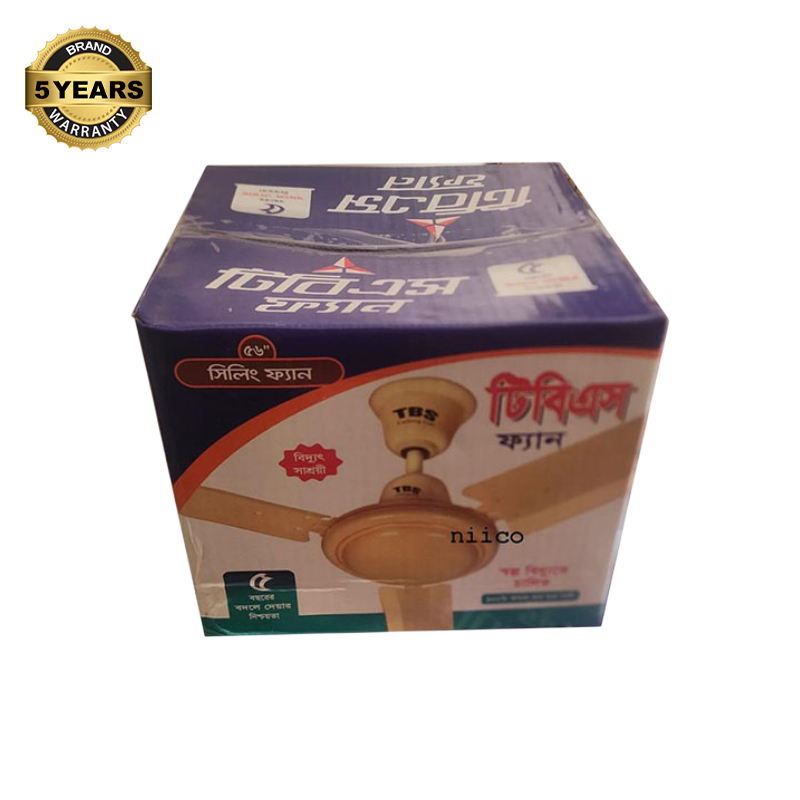 Picture of TVS Heavy Duty Exclusive Ceiling Fan: 56 INCH-03 Blades - 5 Year Repless Warranty