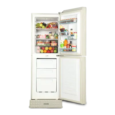 Picture of VISION Refrigerator VIS-196 Ltr Red Flower