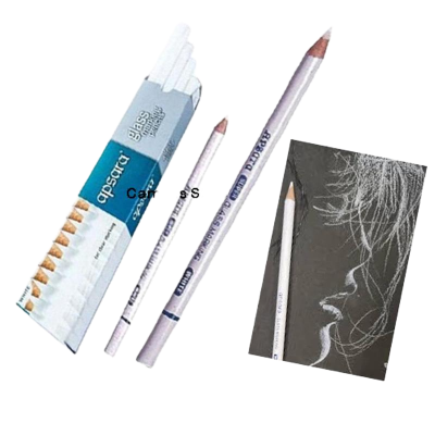 Picture of apsara glass marking pencil white , 1Pcs .