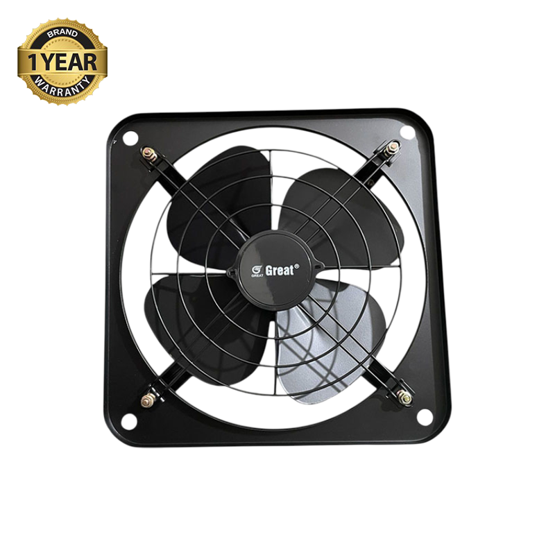 Picture of Exhaust Fan  Lonh Lasting  National Deluxe 10 inch 4 Blade Steel  Body & Pakha =1 Year warranty